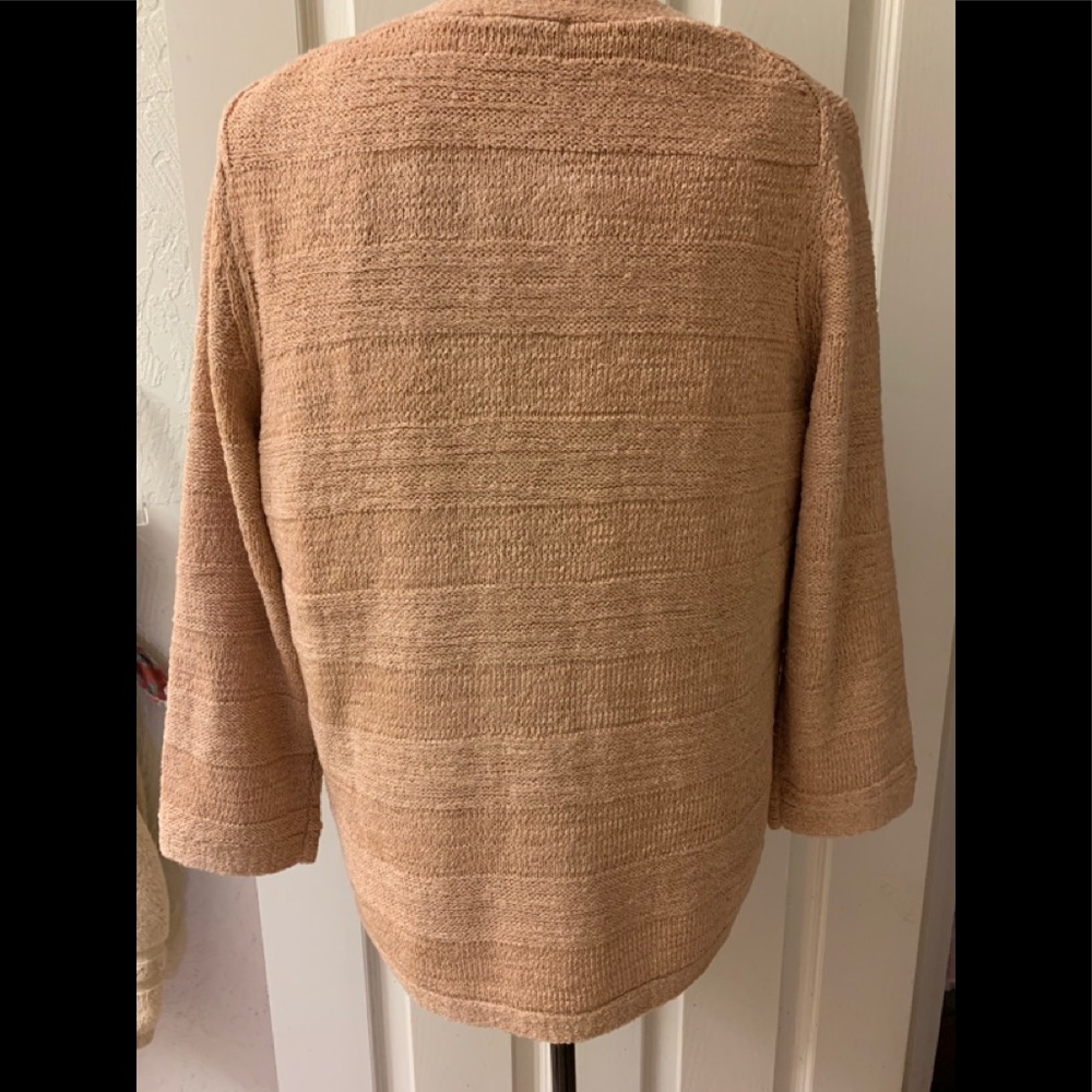 Uniqlo Tan Open Front Cardigan - Picture 5 of 6